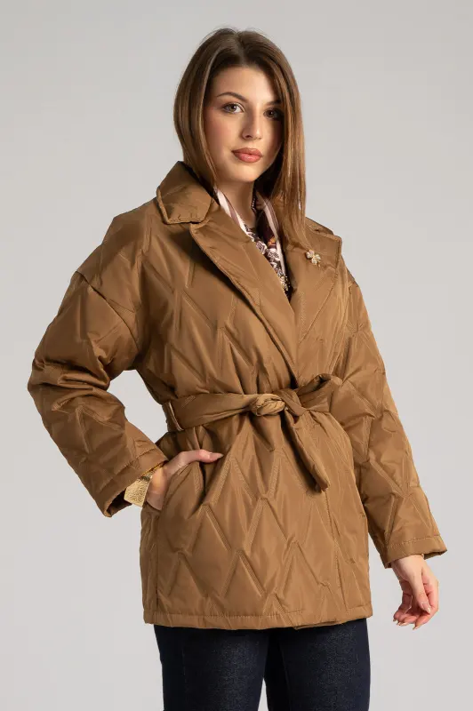 Cardigan Quilted Pin Belt