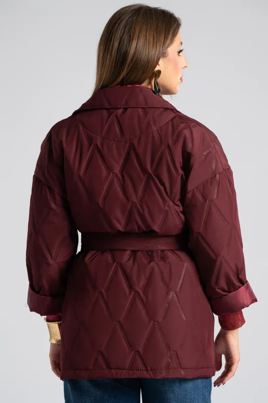 Cardigan Quilted Pin Belt