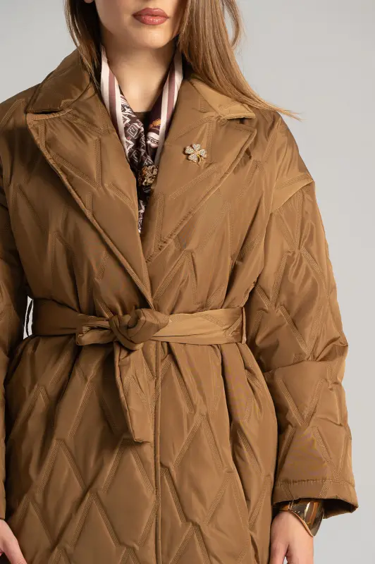 Cardigan Quilted Pin Belt