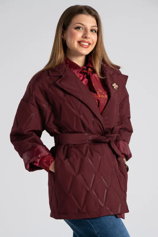 Cardigan Quilted Pin Belt