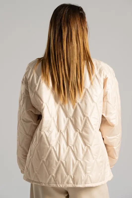 Jacket Quilted with Elasticated Sleeves