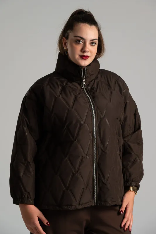 Jacket Quilted with Elasticated Sleeves