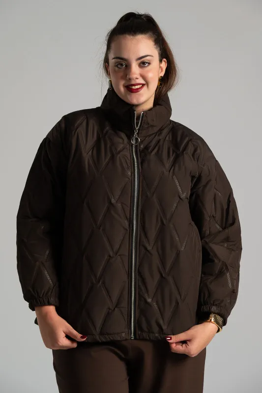 Jacket Quilted with Elasticated Sleeves