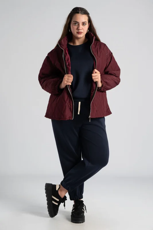 Jacket Quilted with Elasticated Sleeves