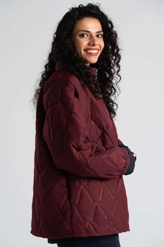 Jacket Quilted with Elasticated Sleeves