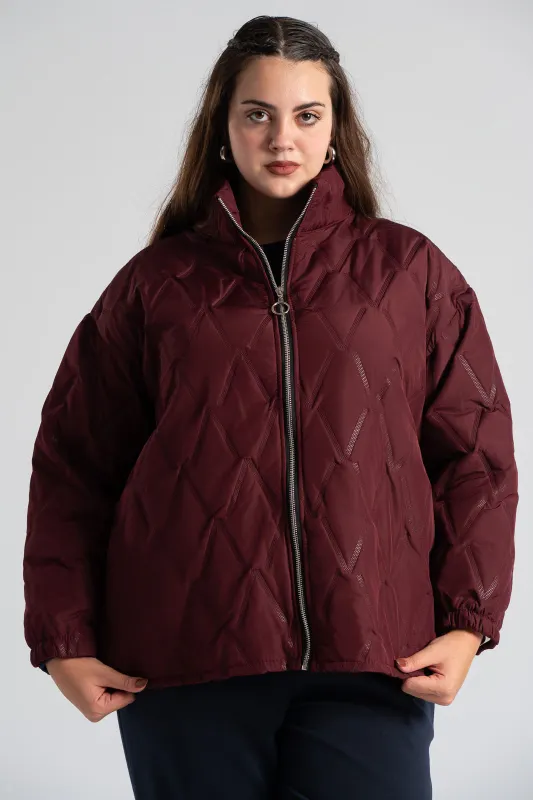 Jacket Quilted with Elasticated Sleeves