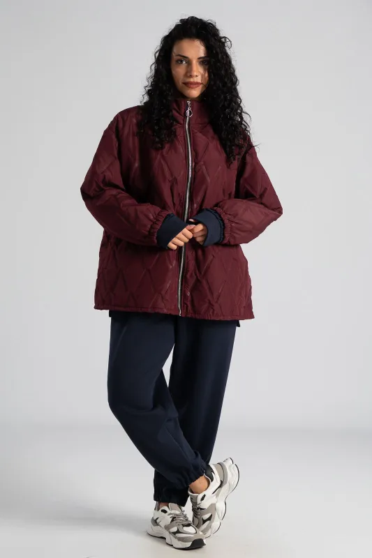 Μπουφάν Καπιτονέ Λάστιχο Μανικιών