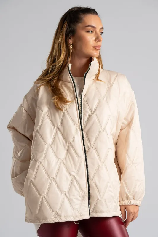 Μπουφάν Καπιτονέ Λάστιχο Μανικιών