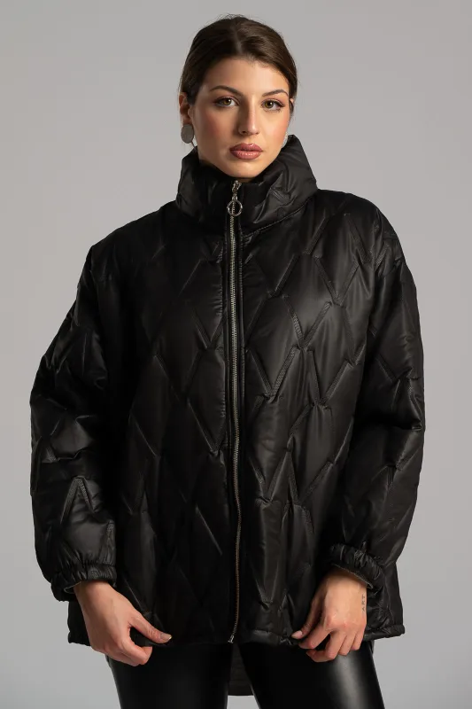 Μπουφάν Καπιτονέ Λάστιχο Μανικιών