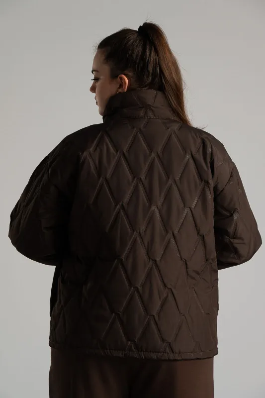 Jacket Quilted with Elasticated Sleeves