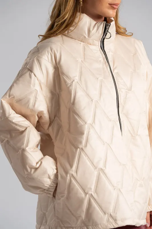 Μπουφάν Καπιτονέ Λάστιχο Μανικιών