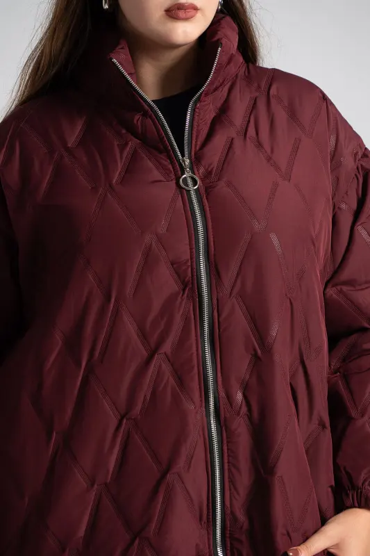 Jacket Quilted with Elasticated Sleeves