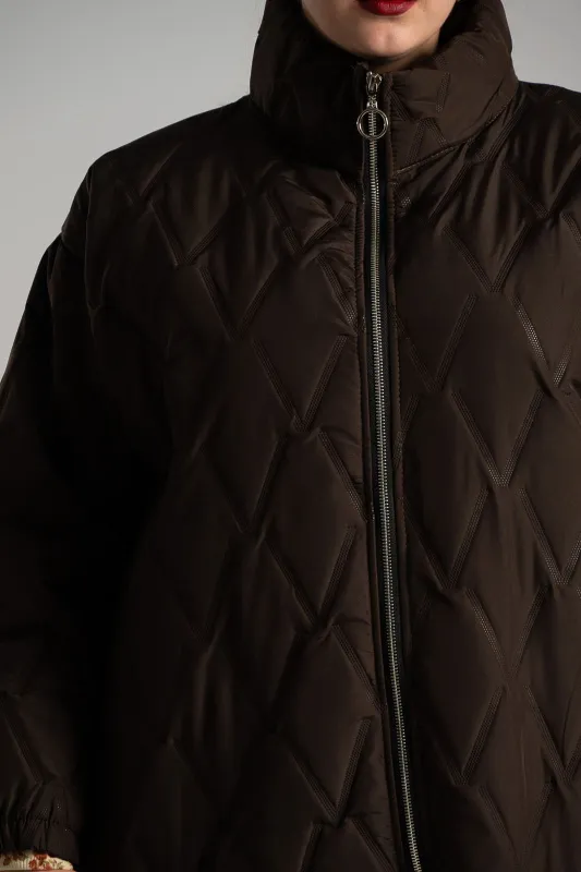 Jacket Quilted with Elasticated Sleeves