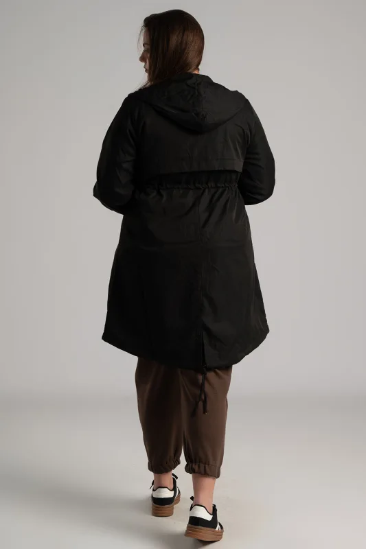 Μπουφάν Υφασμάτινο Μονόχρωμο