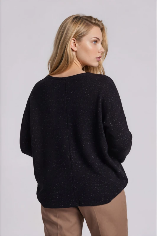 Μπούζα Lurex με Κολιέ