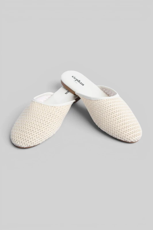 Mules Flat Πλεκτό