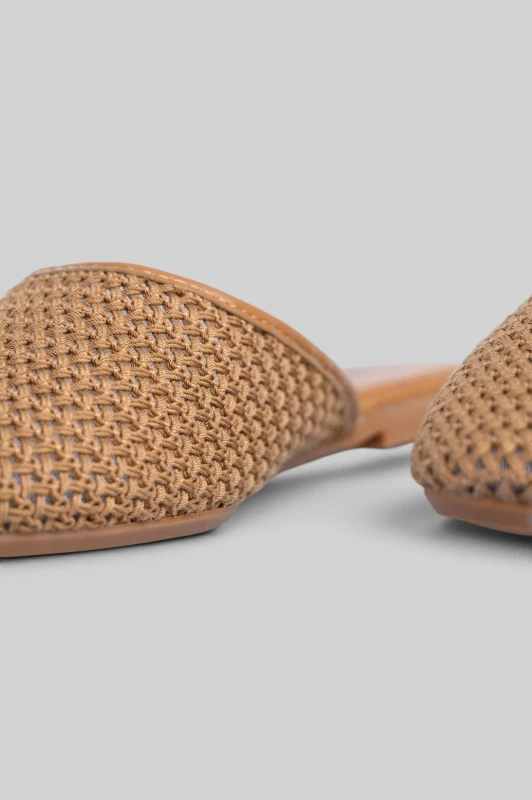 Mules Flat Πλεκτό