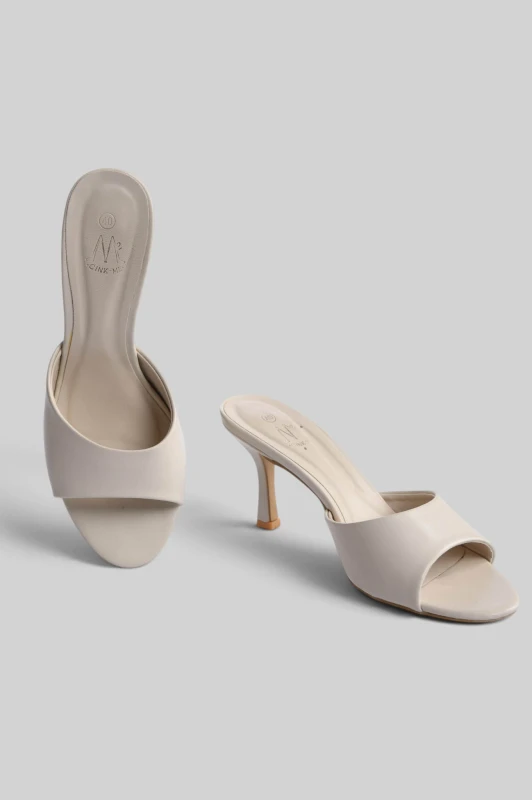 Mules Minimal Leatherette