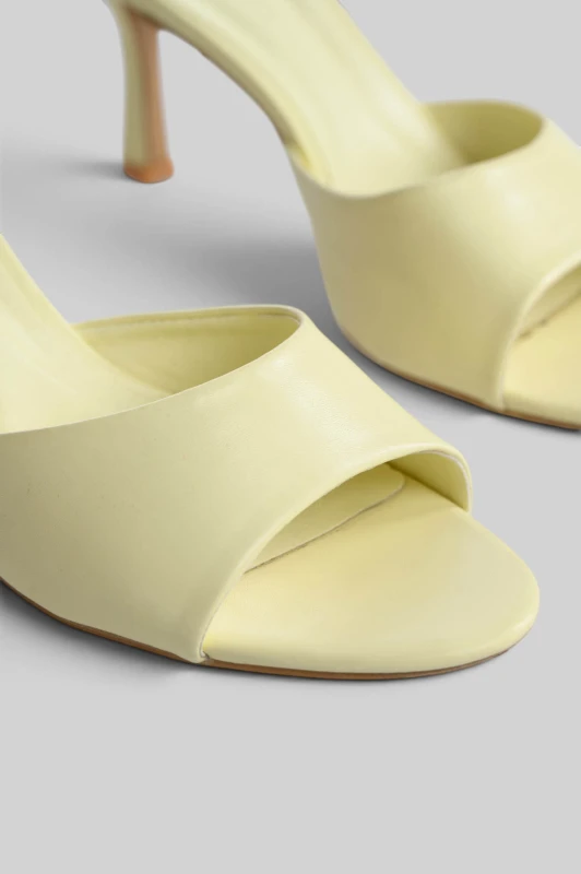 Mules Minimal Leatherette