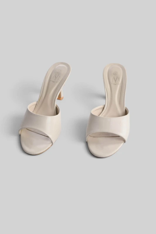 Mules Minimal Leatherette