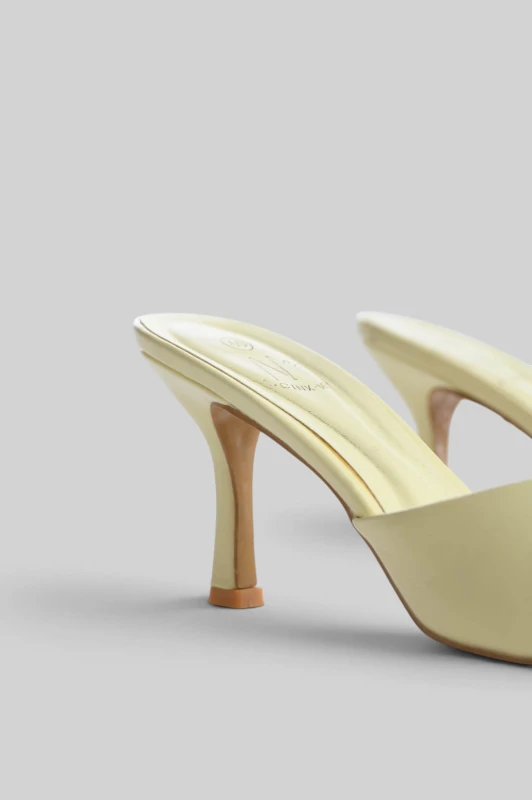 Mules Minimal Leatherette