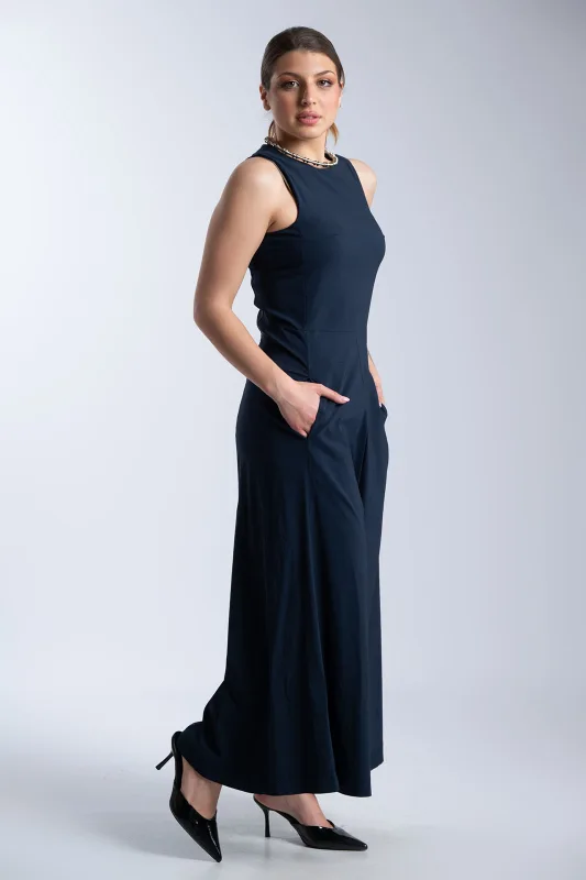 Ολόσωμη Φόρμα Αμάνικη Μονόχρωμη