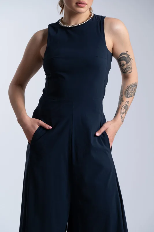 Ολόσωμη Φόρμα Αμάνικη Μονόχρωμη