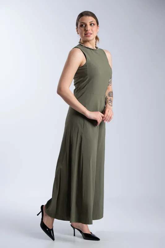 Ολόσωμη Φόρμα Αμάνικη Μονόχρωμη