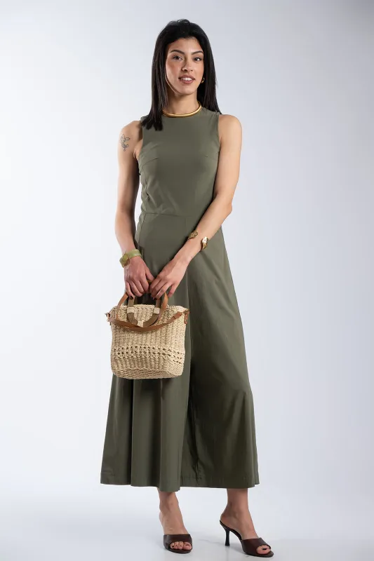 Ολόσωμη Φόρμα Αμάνικη Μονόχρωμη