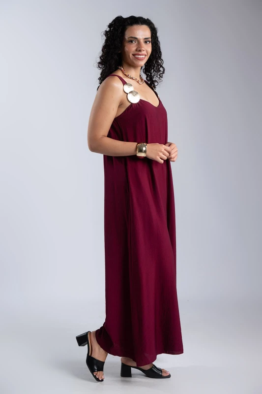 Jumpsuit with Metallic Detail 
