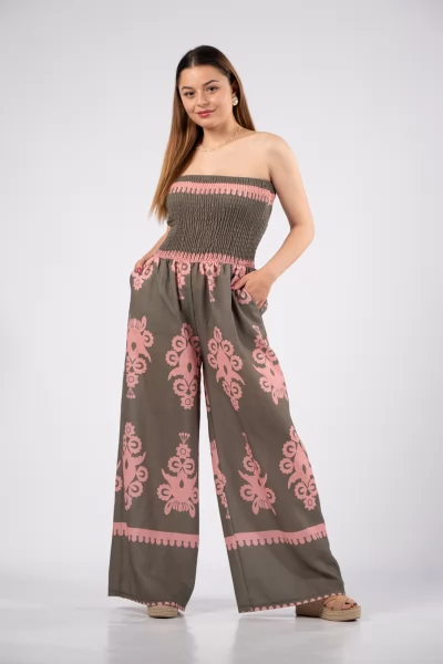jumpsuit Baroque Khaki