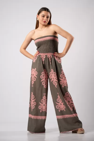 jumpsuit Baroque Khaki