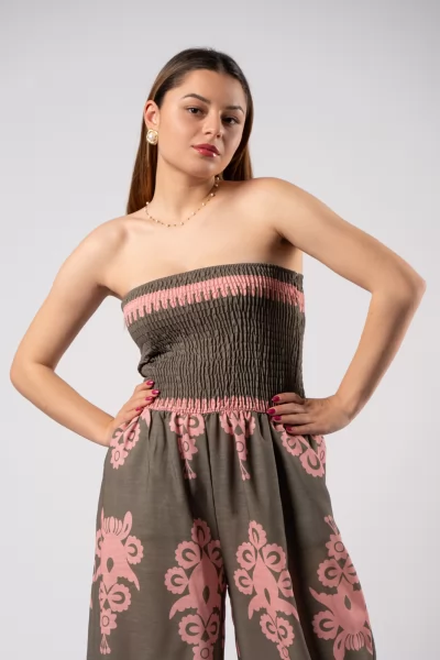 jumpsuit Baroque Khaki