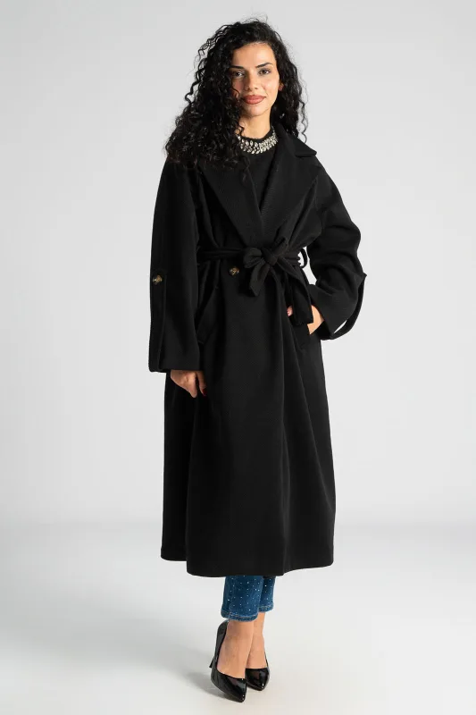 Coat Embossed Texture Belt