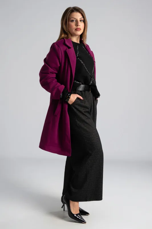 Παλτό Ανάγλυφο Κουμπί