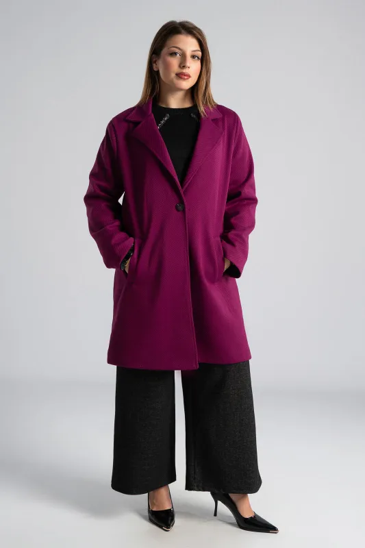 Embossed Coat Button