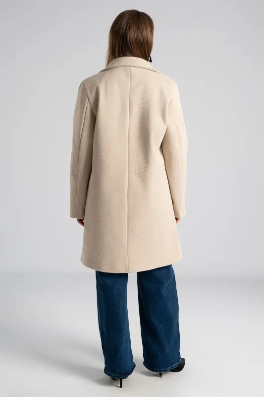 Παλτό Ανάγλυφο Κουμπί