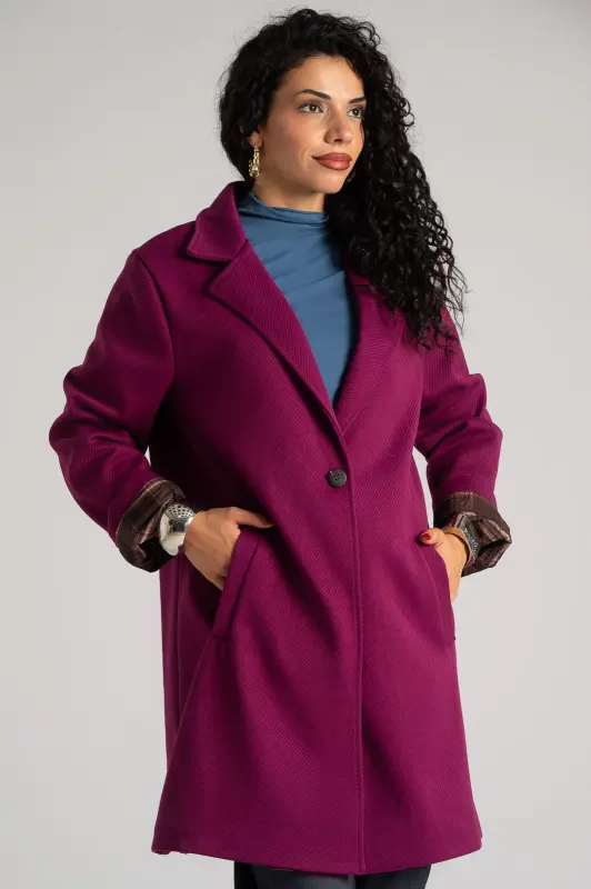 Embossed Coat Button