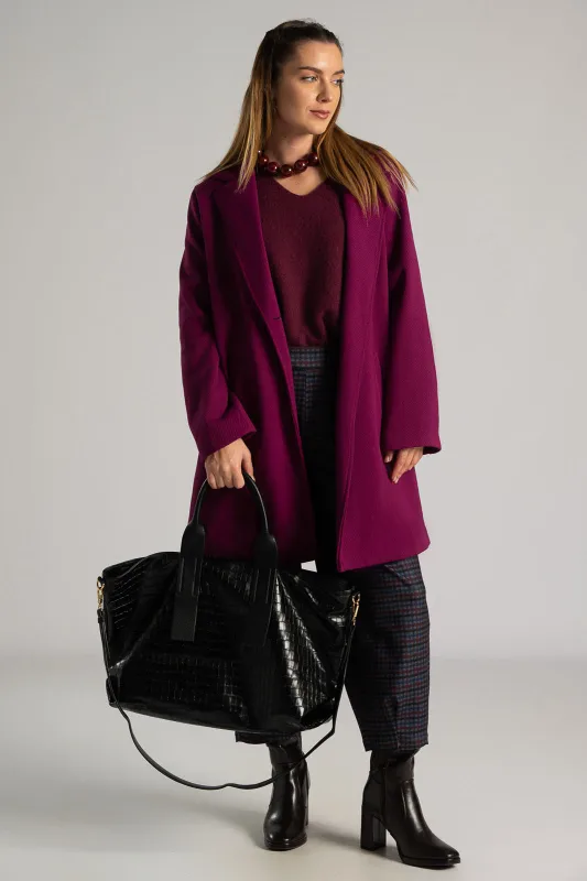 Παλτό Ανάγλυφο Κουμπί