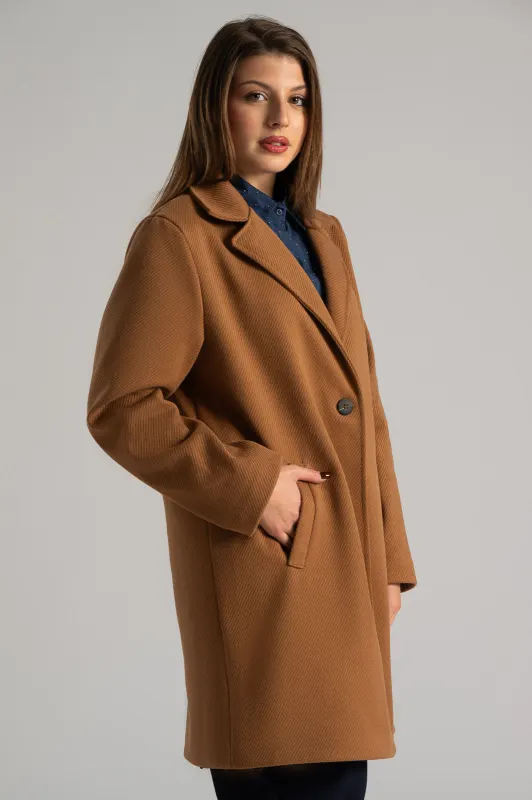 Embossed Coat Button