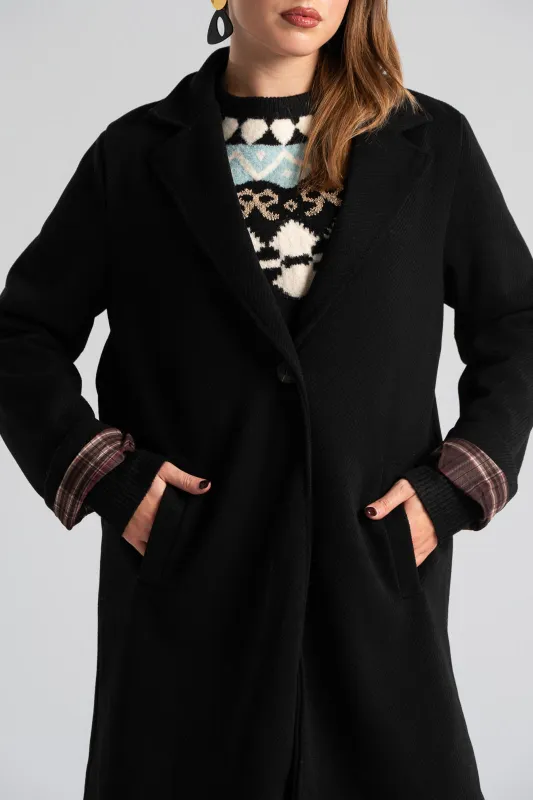 Παλτό Ανάγλυφο Κουμπί