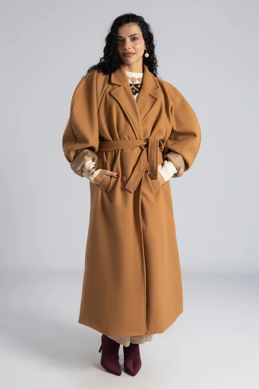 Παλτό Basic Μονόχρωμο