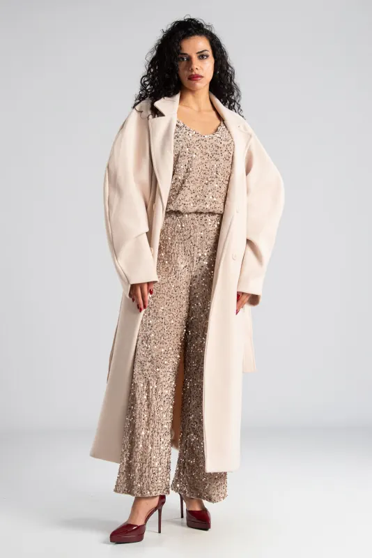 Παλτό Basic Μονόχρωμο