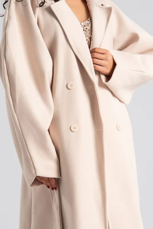 Παλτό Basic Μονόχρωμο