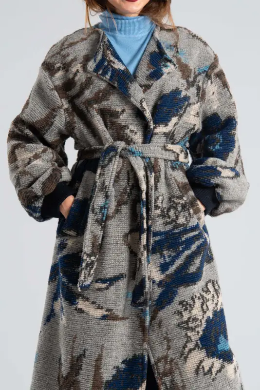 Coat Ethnic Pattern Embroidered 