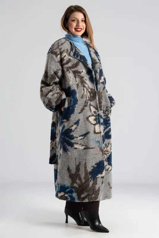 Coat Ethnic Pattern Embroidered 