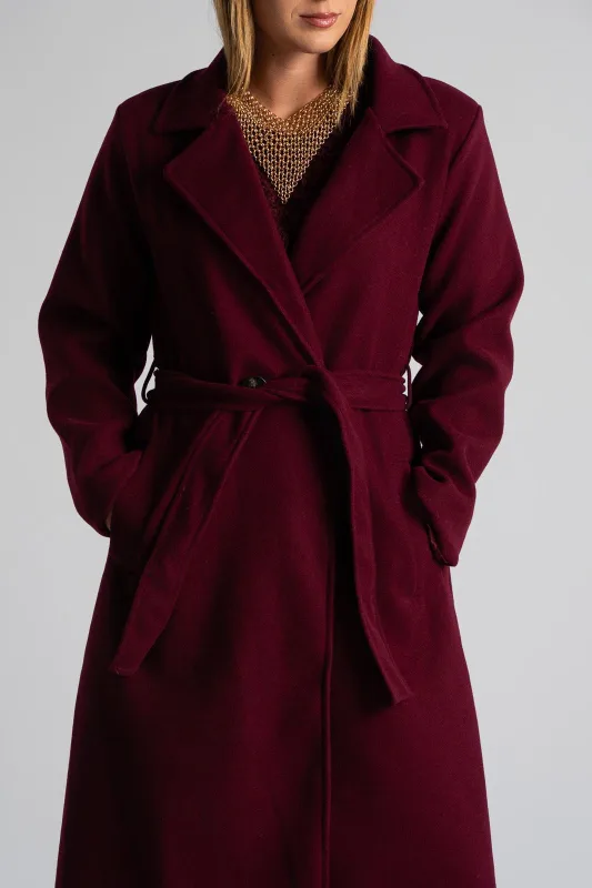 Coat Basic Button 