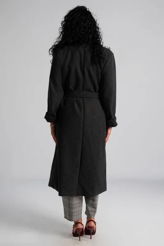 Coat Basic Button 