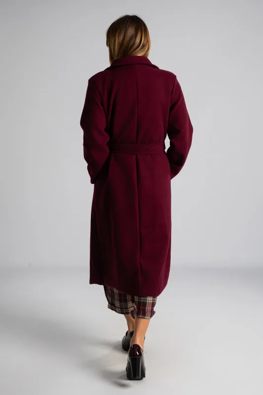 Coat Basic Button 