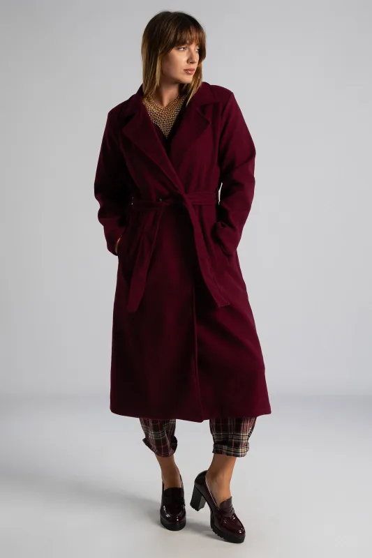 Coat Basic Button 